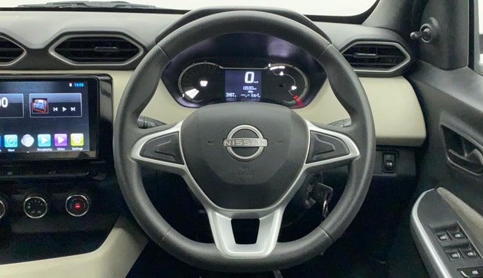 2022 Nissan MAGNITE XE, Petrol, Manual, 13,589 km, Steering Wheel Close Up