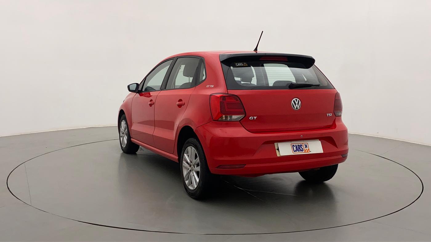 2016 Volkswagen Polo GT TSI AT, Petrol, Automatic, 43,216 km, Left Back Diagonal