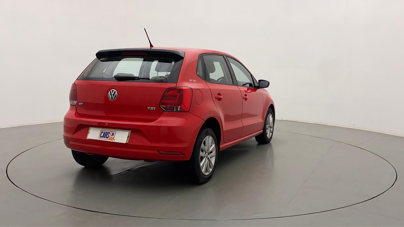 2016 Volkswagen Polo GT TSI AT, Petrol, Automatic, 43,216 km, Right Back Diagonal