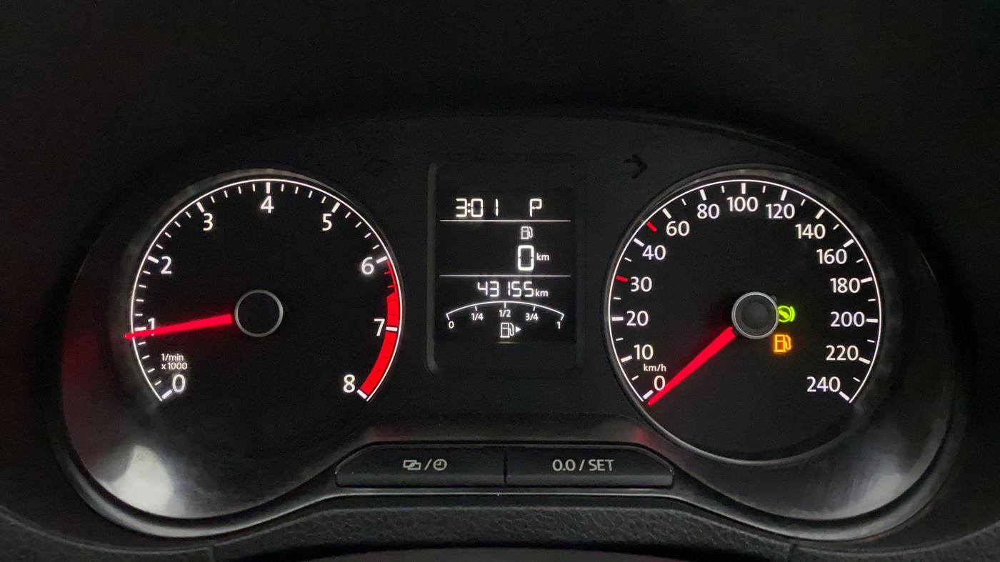 2016 Volkswagen Polo GT TSI AT, Petrol, Automatic, 43,216 km, Odometer Image
