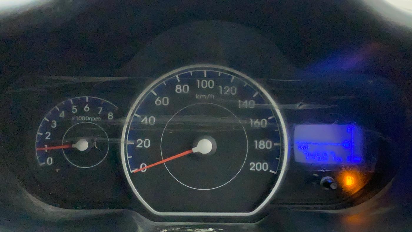 2011 Hyundai i10 MAGNA 1.2, Petrol, Manual, 74,587 km, Odometer Image
