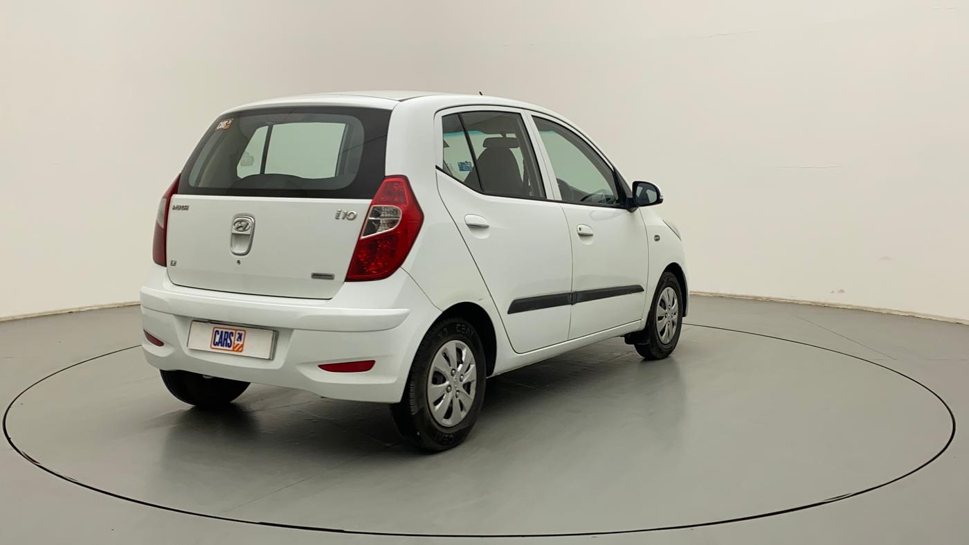 2011 Hyundai i10 MAGNA 1.2, Petrol, Manual, 74,587 km, Right Back Diagonal