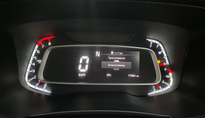 2020 KIA SONET GTX PLUS 1.0 IMT, Petrol, Manual, 77,680 km, Odometer Image