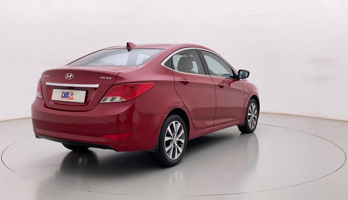 2017 Hyundai Verna 1.6 VTVT SX, Petrol, Manual, 31,198 km, Right Back Diagonal