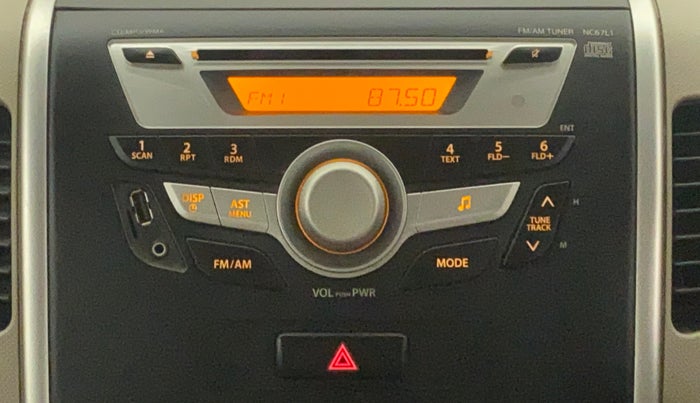 2013 Maruti Wagon R 1.0 VXI, Petrol, Manual, 34,913 km, Infotainment System