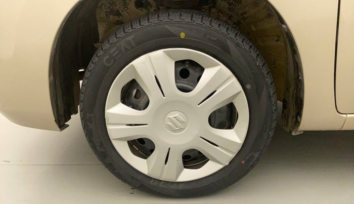 2013 Maruti Wagon R 1.0 VXI, Petrol, Manual, 34,913 km, Left Front Wheel
