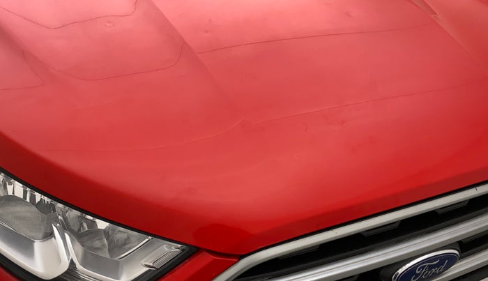 2018 Ford Ecosport TREND 1.5L DIESEL, Diesel, Manual, 54,106 km, Bonnet (hood) - Slightly dented