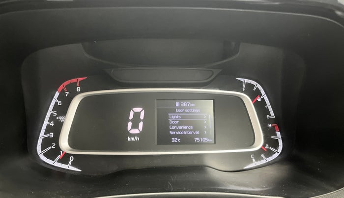 2020 KIA SONET HTK PLUS 1.2, Petrol, Manual, 75,101 km, Odometer Image