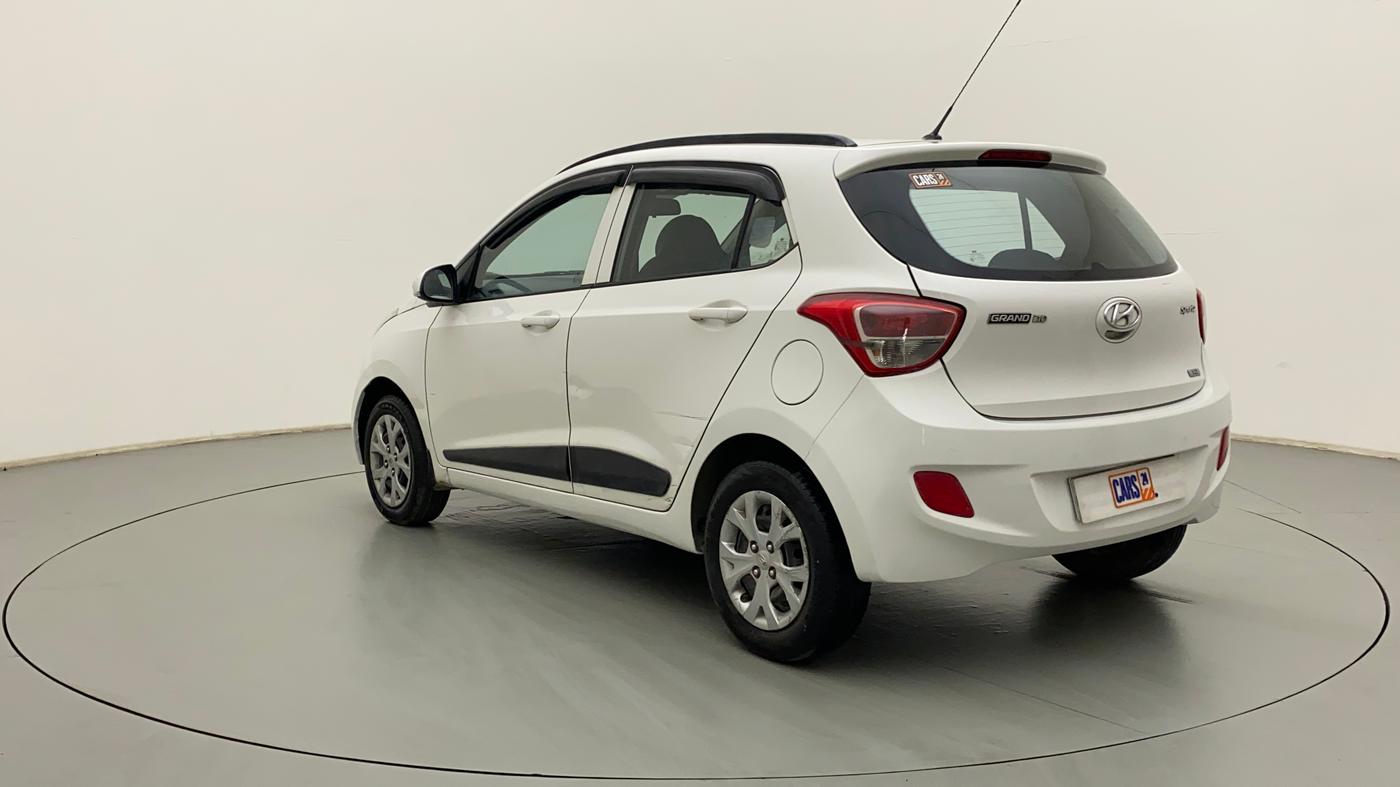 2015 Hyundai Grand i10 SPORTZ 1.2 KAPPA VTVT, Petrol, Manual, 71,787 km, Left Back Diagonal