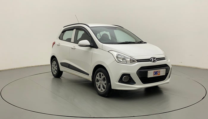 2015 Hyundai Grand i10 SPORTZ 1.2 KAPPA VTVT, Petrol, Manual, 71,787 km, Right Front Diagonal