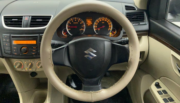 2012 Maruti Swift Dzire VXI, Petrol, Manual, 57,991 km, Steering Wheel Close Up
