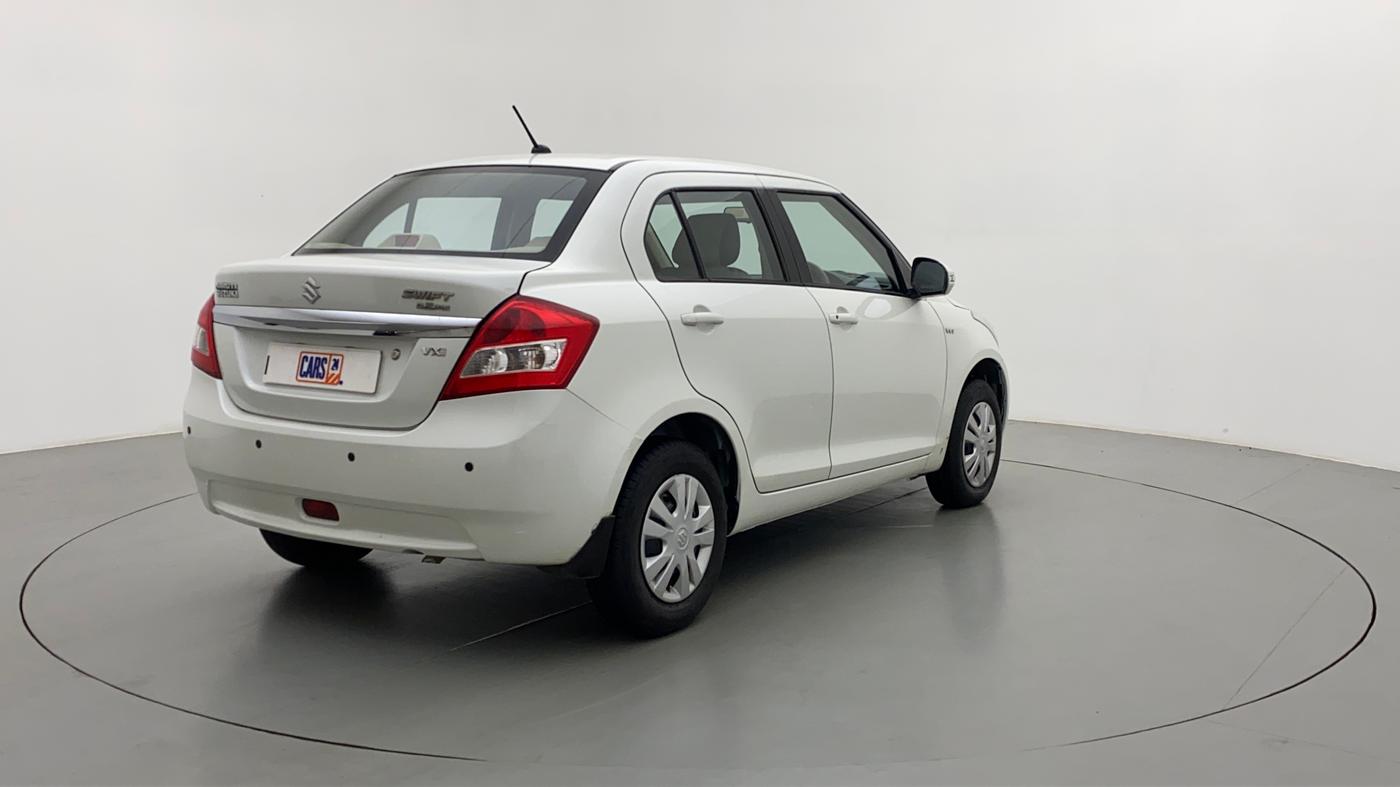 2012 Maruti Swift Dzire VXI, Petrol, Manual, 57,991 km, Right Back Diagonal