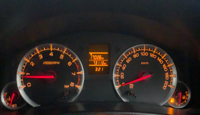 2015 Maruti Swift VXI, Petrol, Manual, 73,113 km, Odometer Image