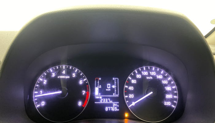 2018 Hyundai Creta SX PLUS 1.6 PETROL, Petrol, Manual, 87,805 km, Odometer Image