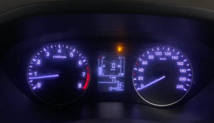 2015 Hyundai Elite i20 SPORTZ 1.2 (O), Petrol, Manual, 1,34,355 km, Odometer Image
