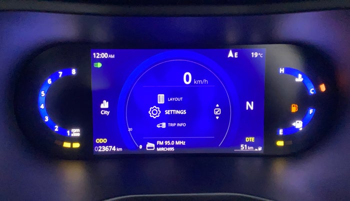 2024 Tata NEXON CREATIVE PLUS S 1.2 REVOTRON 7 DCA, Petrol, Automatic, 23,673 km, Odometer Image