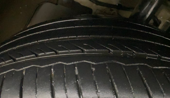 2024 Tata NEXON CREATIVE PLUS S 1.2 REVOTRON 7 DCA, Petrol, Automatic, 23,673 km, Left Front Tyre Tread