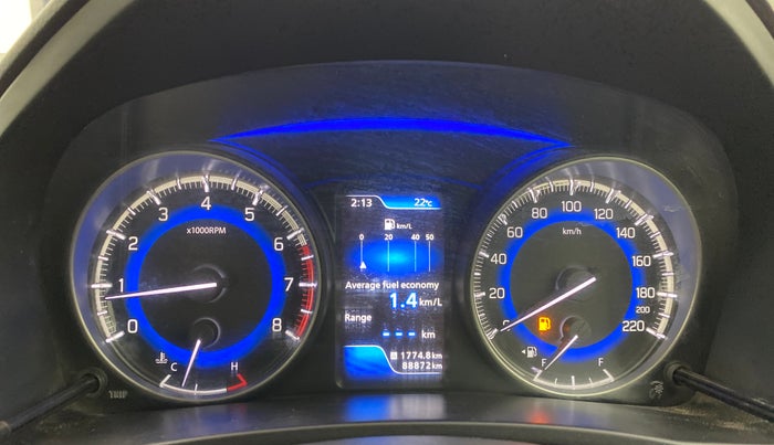 2016 Maruti Baleno ZETA PETROL 1.2, Petrol, Manual, 88,840 km, Odometer Image