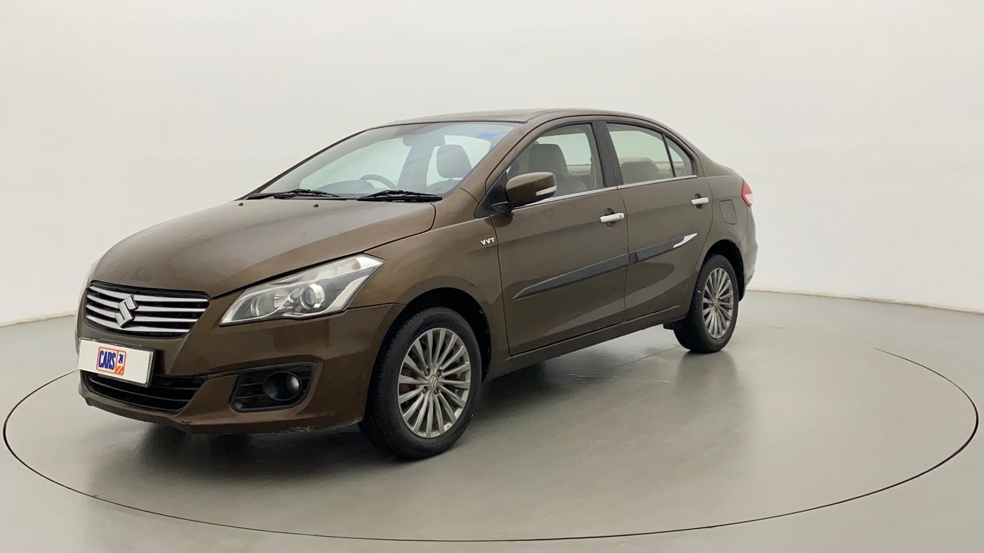 2016 Maruti Ciaz ZXI+, Petrol, Manual, 46,027 km, Left Front Diagonal