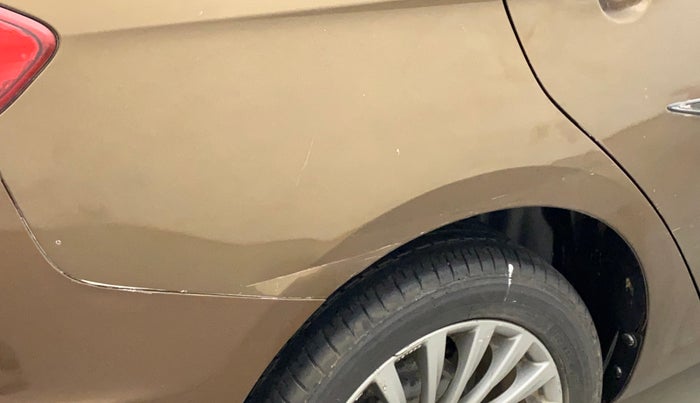 2016 Maruti Ciaz ZXI+, Petrol, Manual, 46,027 km, Right quarter panel - Slightly dented
