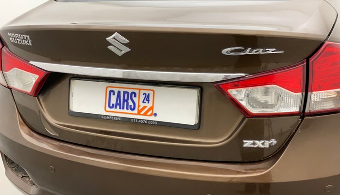 2016 Maruti Ciaz ZXI+, Petrol, Manual, 46,027 km, Dicky (Boot door) - Slightly dented