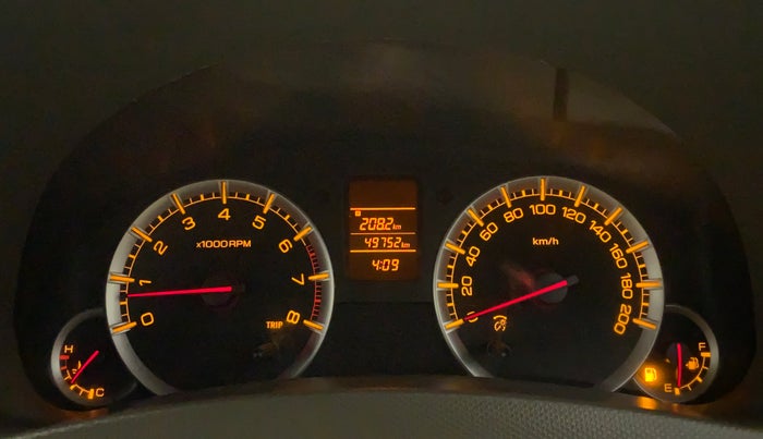 2015 Maruti Ertiga VXI, Petrol, Manual, 49,752 km, Odometer Image