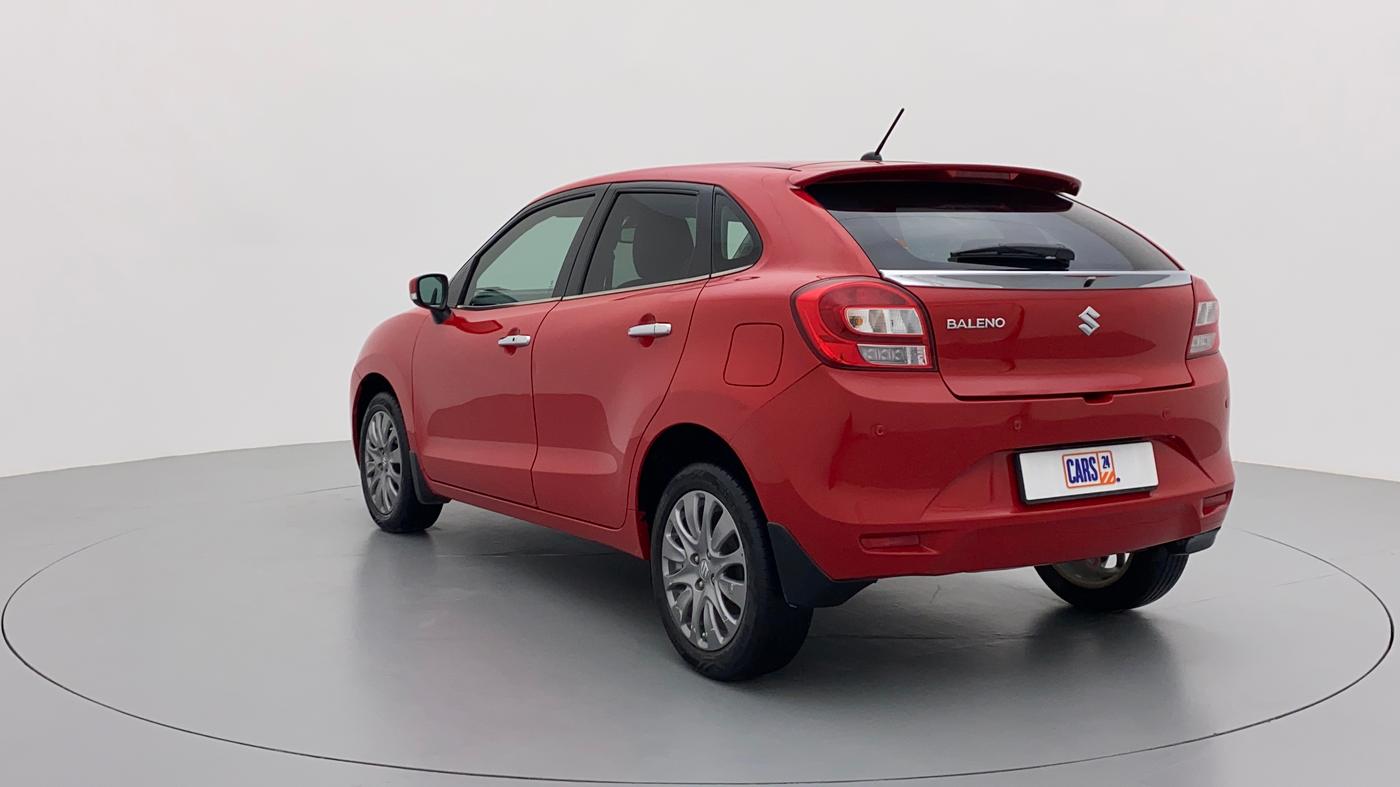 2018 Maruti Baleno ALPHA 1.2 K12 AMT, Petrol, Automatic, 60,393 km, Left Back Diagonal (45- Degree) View