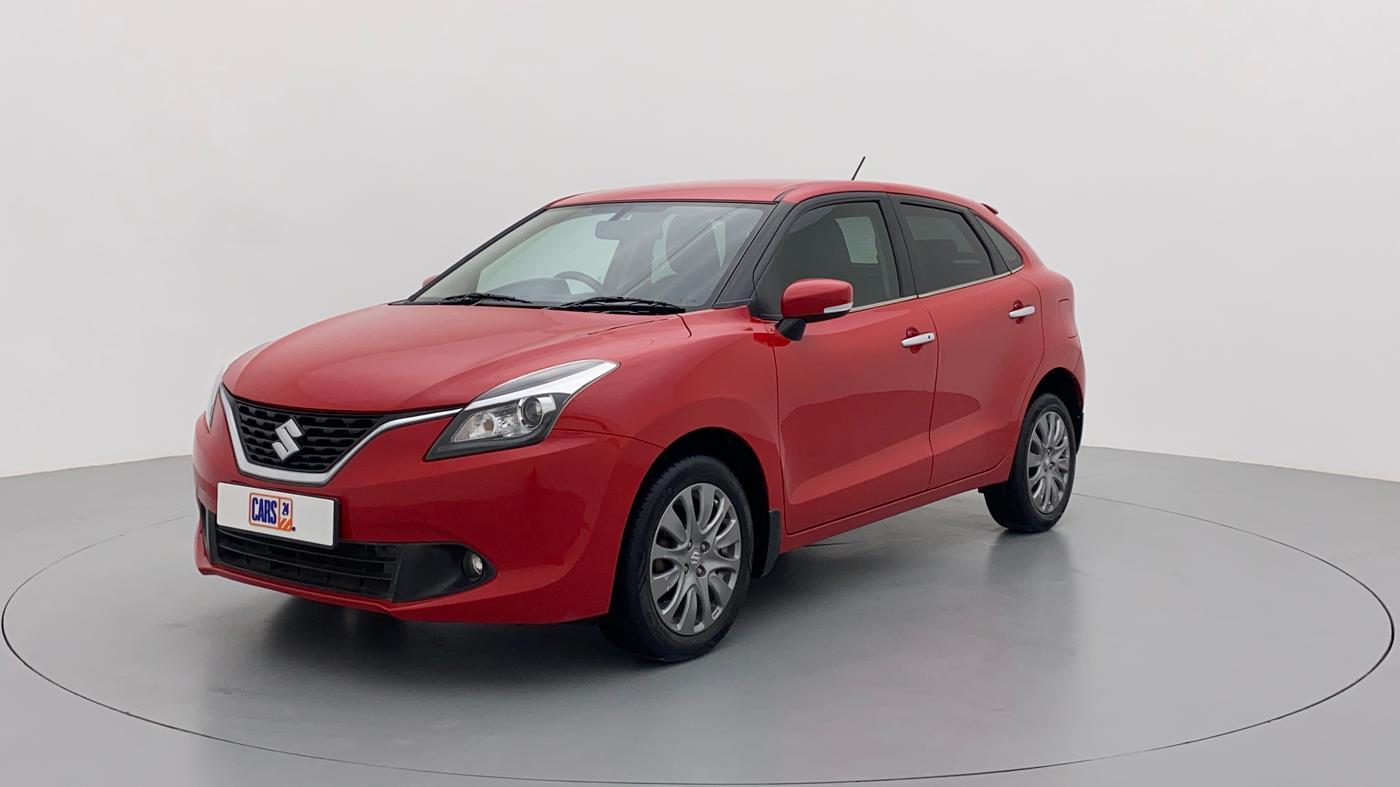 2018 Maruti Baleno ALPHA 1.2 K12 AMT, Petrol, Automatic, 60,393 km, Left Front Diagonal (45- Degree) View