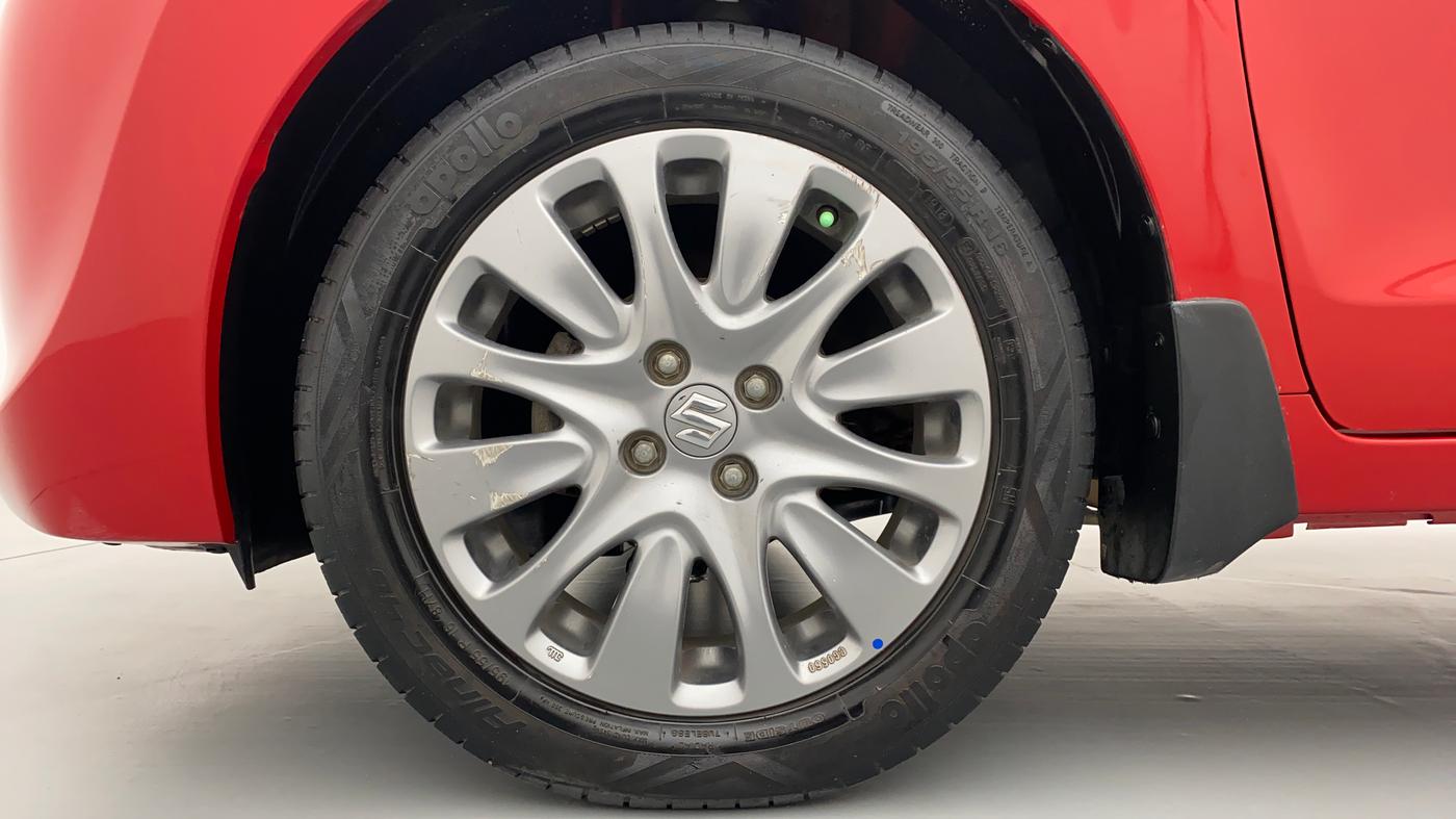 2018 Maruti Baleno ALPHA 1.2 K12 AMT, Petrol, Automatic, 60,393 km, Left Front Wheel