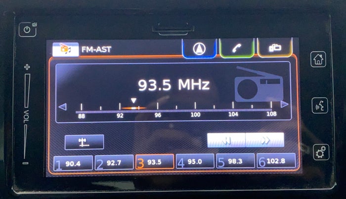 2018 Maruti Baleno ALPHA 1.2 K12 AMT, Petrol, Automatic, 60,393 km, Infotainment System