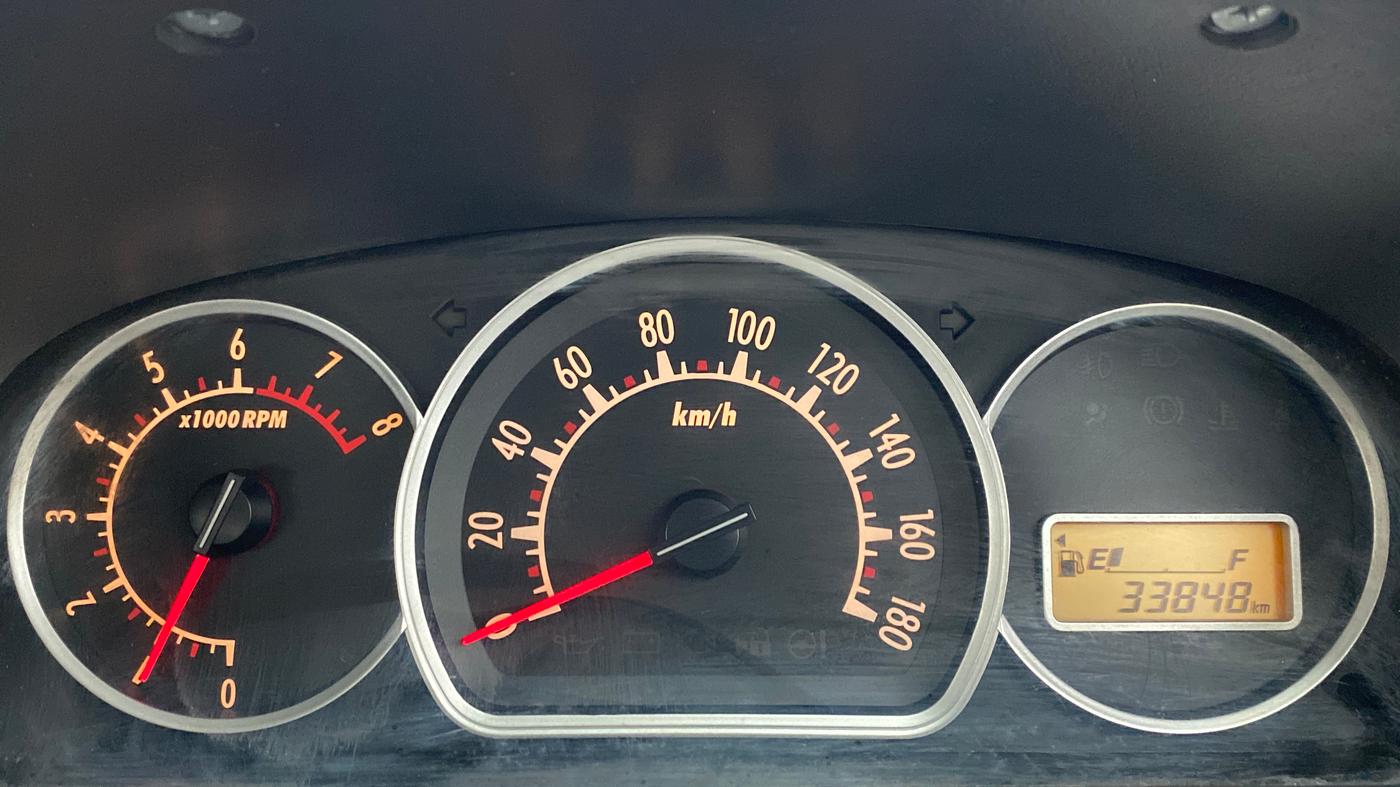 2012 Maruti Alto K10 VXI P, Petrol, Manual, 33,927 km, Odometer Image