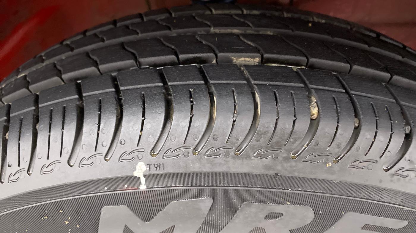 2020 Maruti S PRESSO VXI, Petrol, Manual, 3,942 km, Right Front Tyre Tread