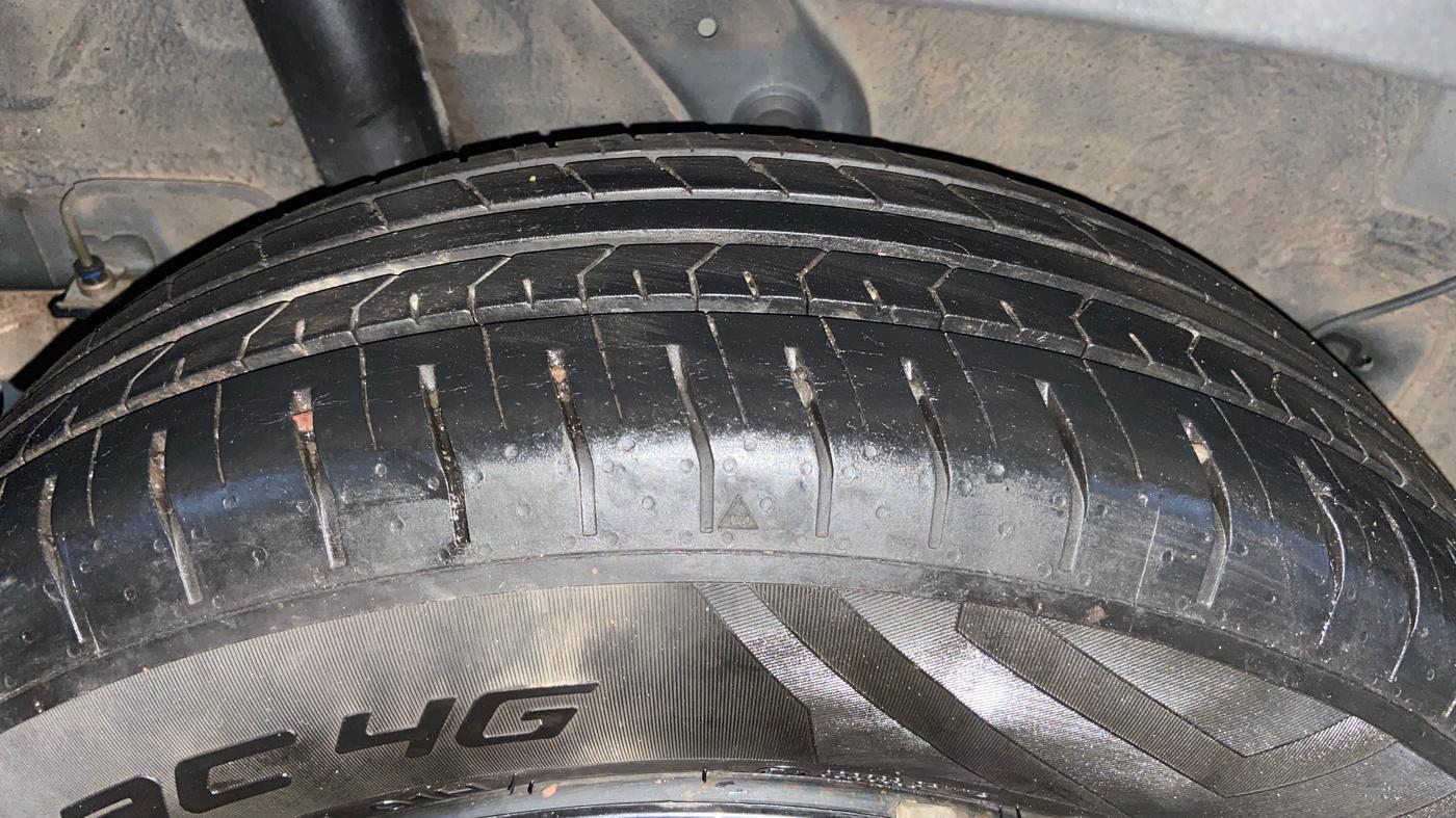 2023 Hyundai VENUE S(O) 1.2, Petrol, Manual, 17,272 km, Right Rear Tyre Tread
