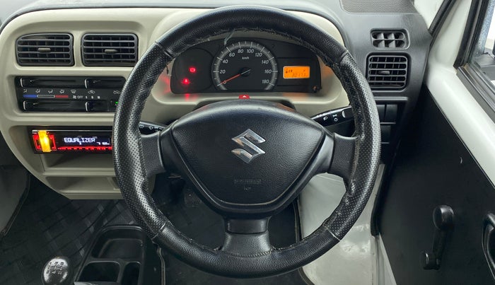 2019 Maruti Eeco 5 STR WITH A/C+HTR, Petrol, Manual, 30,173 km, Steering Wheel Close Up
