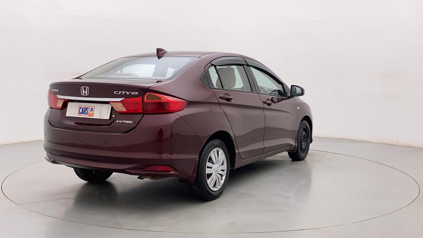 2015 Honda City 1.5L I-VTEC SV CVT, Petrol, Automatic, 76,878 km, Right Back Diagonal