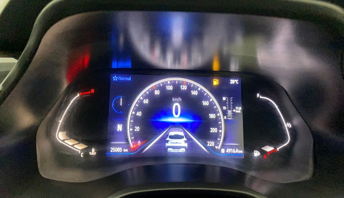 2022 Renault Kiger RXZ AMT, Petrol, Automatic, 25,075 km, Odometer Image