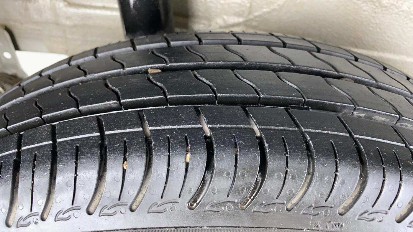 2021 Maruti S PRESSO VXI CNG, CNG, Manual, 11,296 km, Right Rear Tyre Tread