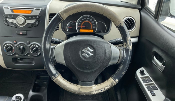 2013 Maruti Wagon R 1.0 VXI, Petrol, Manual, 45,625 km, Steering Wheel Close Up