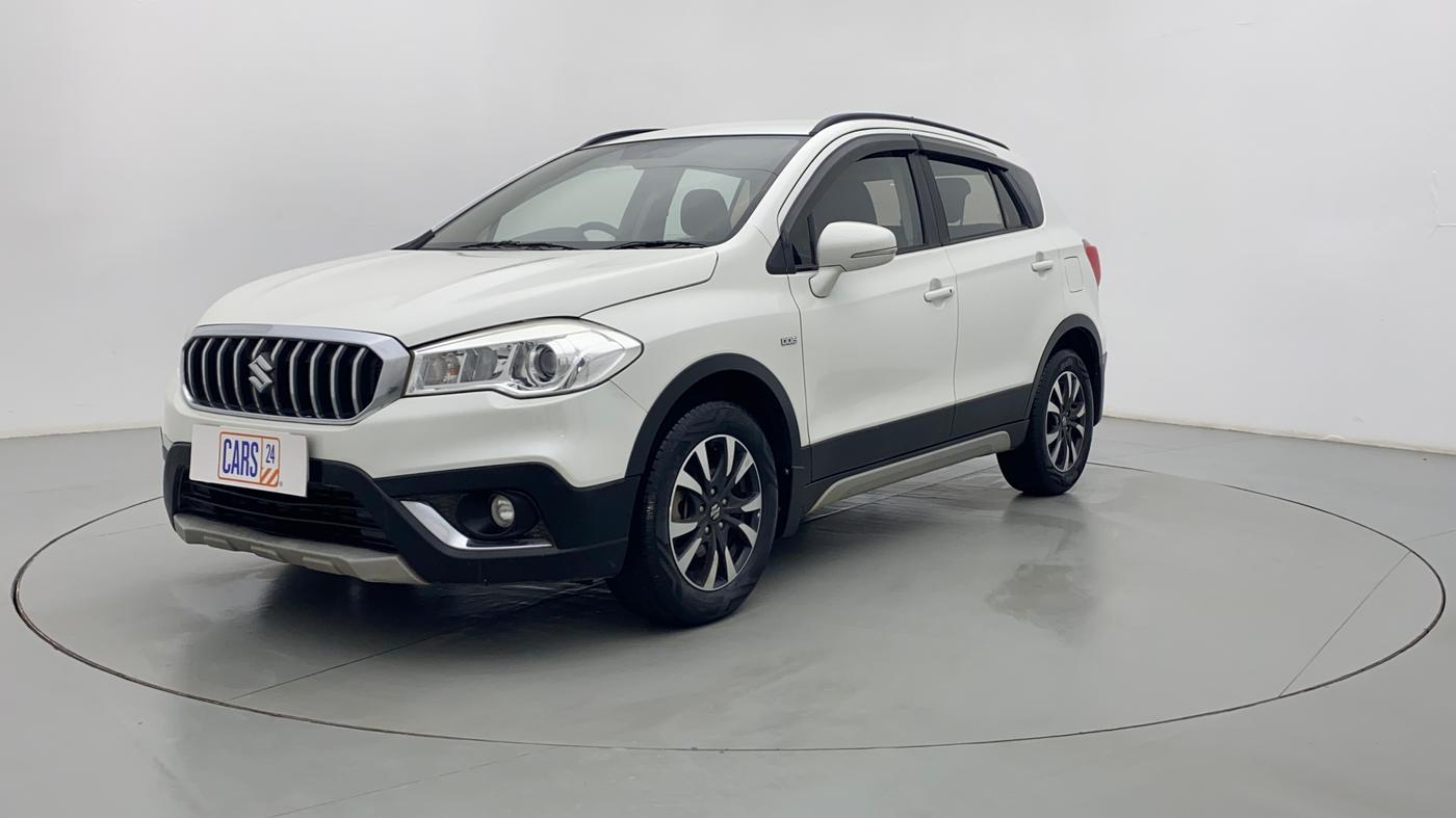 2018 Maruti S Cross ZETA 1.3 SHVS, Diesel, Manual, 76,042 km, Left Front Diagonal (45- Degree) View