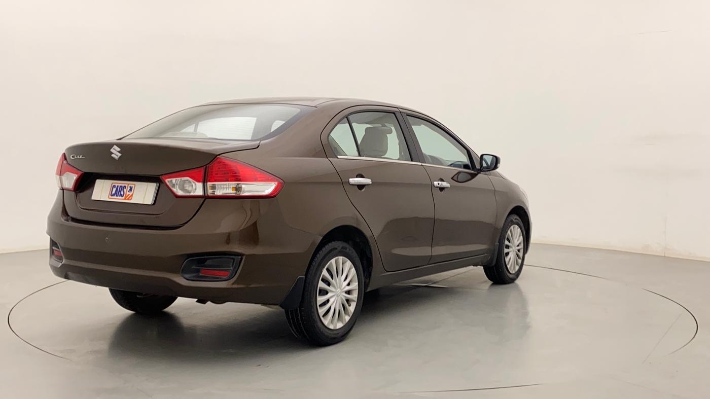 2017 Maruti Ciaz SIGMA 1.4 MT PETROL, Petrol, Manual, 58,452 km, Right Back Diagonal