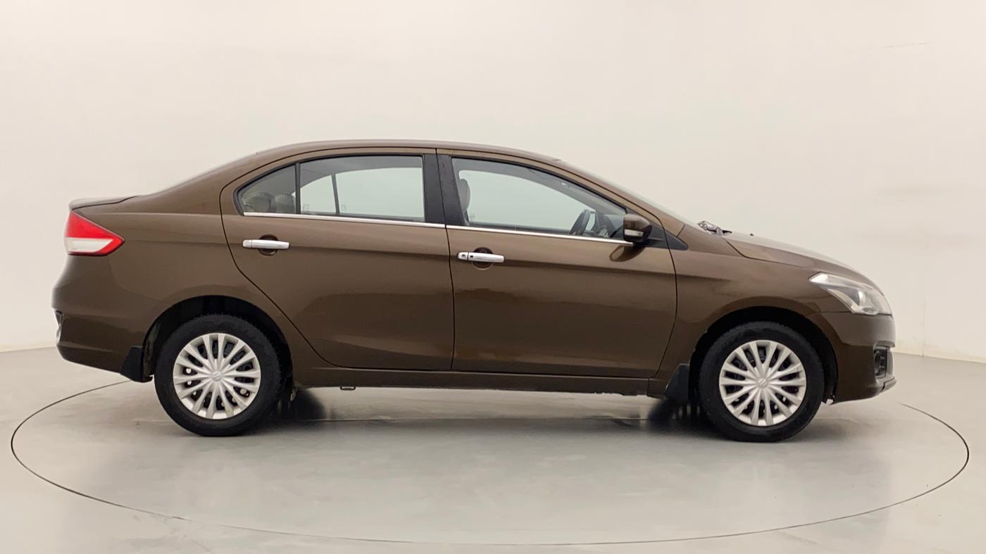 2017 Maruti Ciaz SIGMA 1.4 MT PETROL, Petrol, Manual, 58,452 km, Right Side View