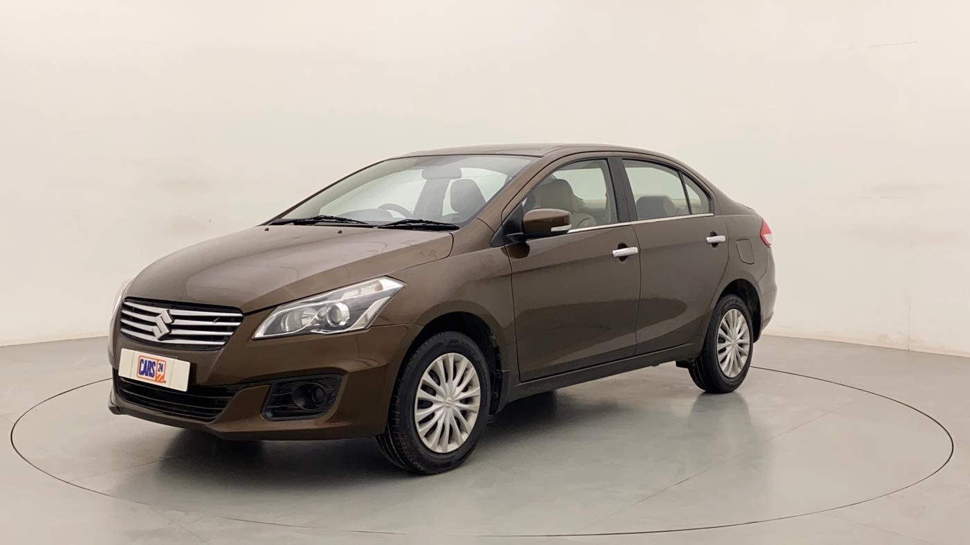 2017 Maruti Ciaz SIGMA 1.4 MT PETROL, Petrol, Manual, 58,452 km, Left Front Diagonal
