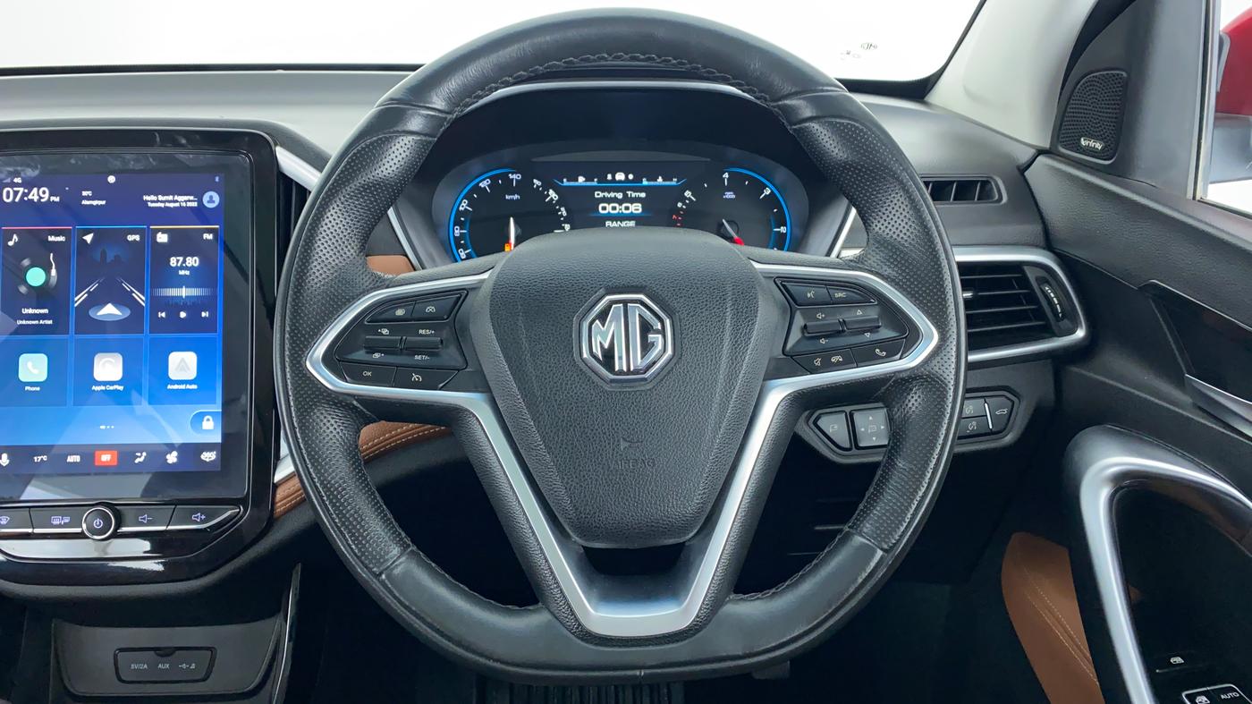 2020 MG HECTOR PLUS SHARP HYBRID PETROL, Petrol, Manual, 12,343 km, Steering Wheel Close Up