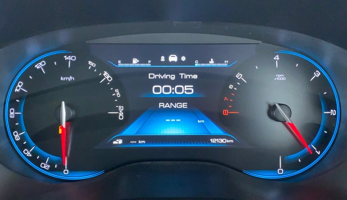 2020 MG HECTOR PLUS SHARP HYBRID PETROL, Petrol, Manual, 12,343 km, Odometer Image