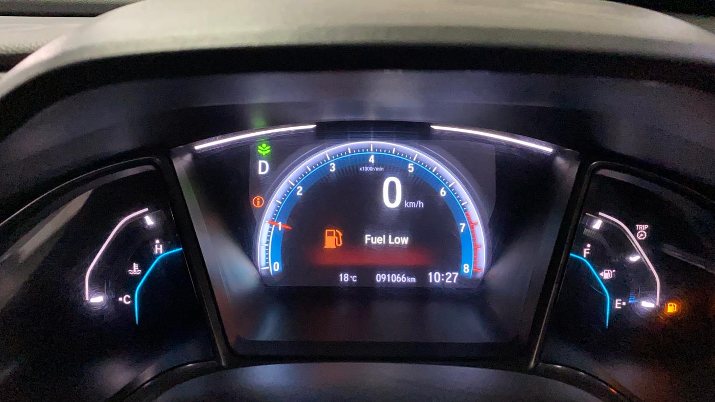 2019 Honda Civic 1.8L I-VTEC ZX CVT, Petrol, Automatic, 90,841 km, Odometer Image