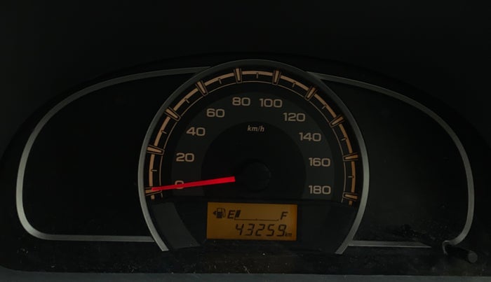 2014 Maruti Alto 800 LXI, Petrol, Manual, 43,217 km, Odometer Image
