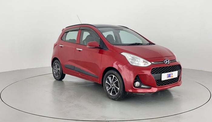 2017 Hyundai Grand i10 ASTA 1.2 (O) VTVT, Petrol, Manual, 49,649 km, Right Front Diagonal