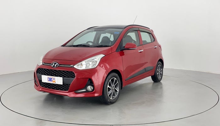 2017 Hyundai Grand i10 ASTA 1.2 (O) VTVT, Petrol, Manual, 49,649 km, Left Front Diagonal