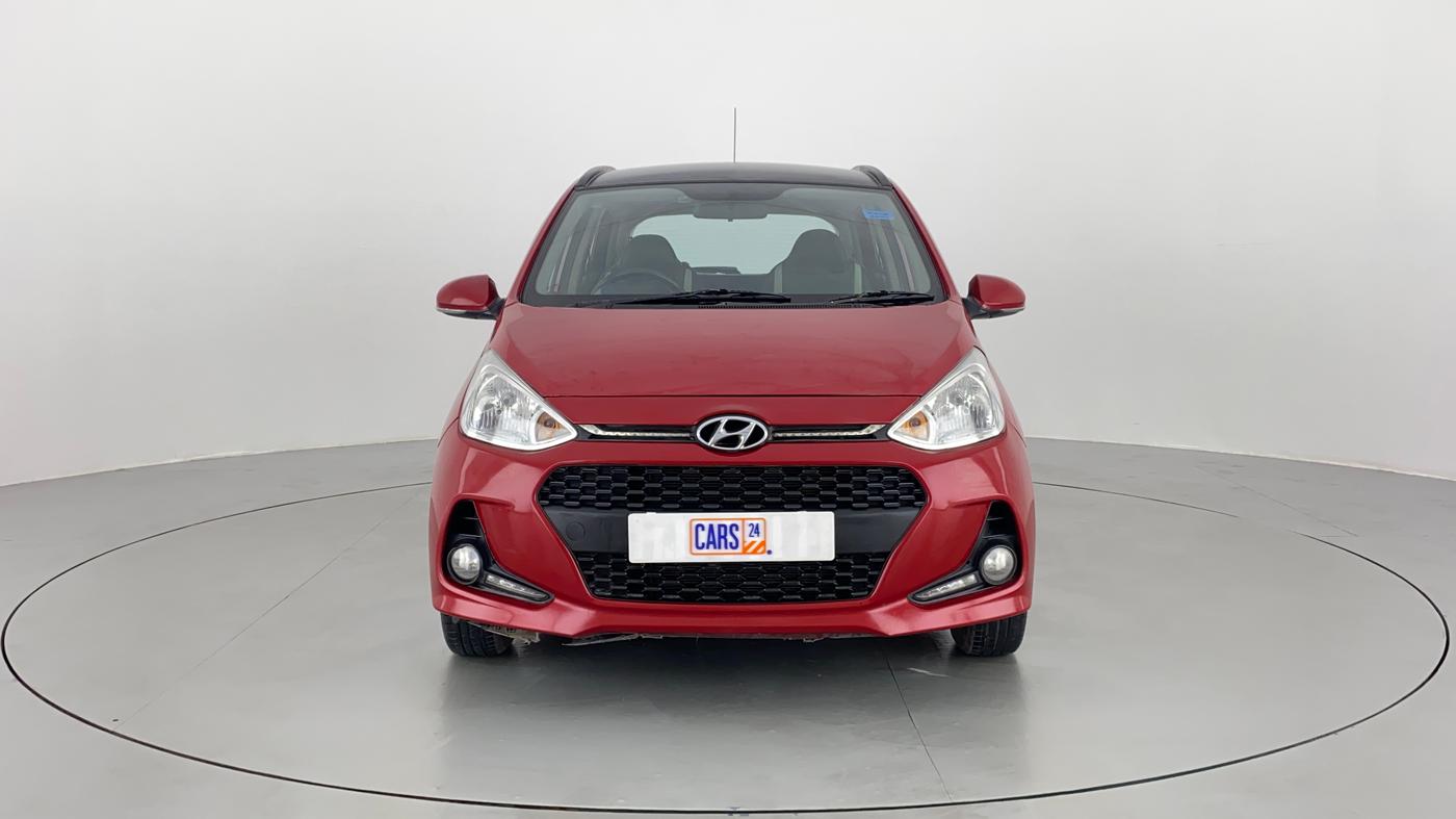 2017 Hyundai Grand i10 ASTA 1.2 (O) VTVT, Petrol, Manual, 49,649 km, Front