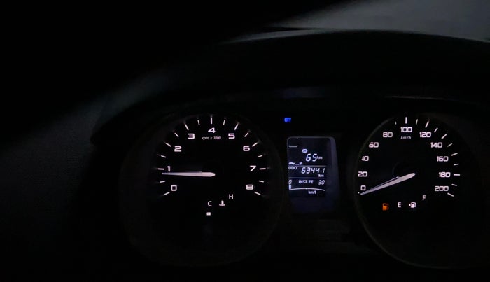 2017 Tata Tiago XZ PETROL, Petrol, Manual, 63,440 km, Odometer Image